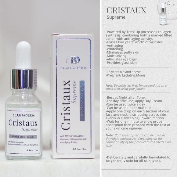 COPY - SALE‼️Beautederm Regular set plus Cristaux Serum (Sealed) - Picture 5 of 8